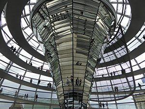 Coupole du Reichstag, photo © allemagnevoyage 