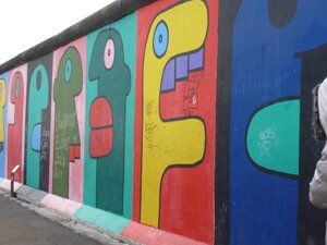 Le mur de Berlin 