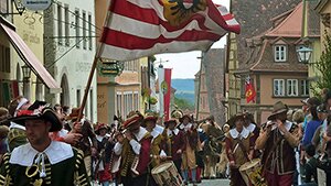 Spectacle historique en Allemagne : Rothenburg