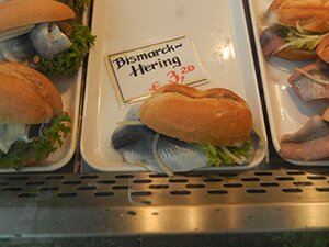 Snack aux oissons à Hambourg - Fischbrötchen 