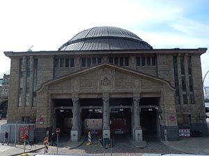Vieux Tunnel sous l'Elbe (Alter Elbtunnel) à Hambourg