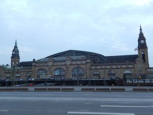 Gare centrale de Hambourg
