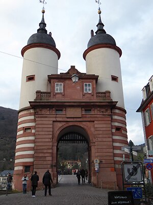 Le vieux pont de Heidelberg Photo © allemagnevoyage 