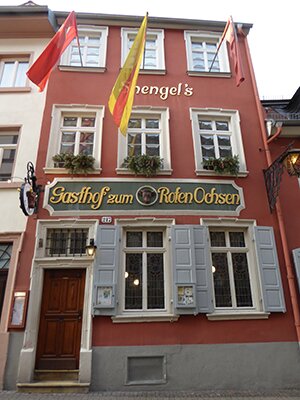 Brasserie traditionnelle à Heidelberg Photo © allemagnevoyage 