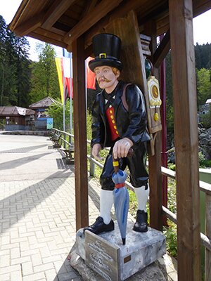 ANCIEN GRAND COUCOU BOIS FORET NOIRE XIXe Déco Chasse Chasseur Black Forest Imgx1200 9256