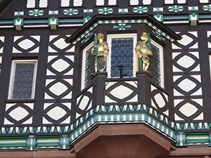 Maison à colombages, photo © allemagnevoyage