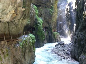 Partnachklamm, gorges de Garmisch-Partenkirchen