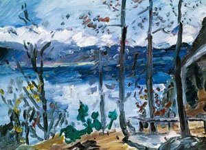 Tableau Walchensee de Corinth