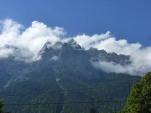 Le massif de la Zugspitze
