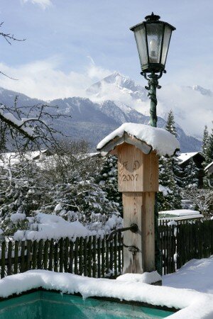 Garmisch-Partenkirchen sous la neige