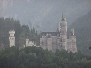 Neuschwanstein rénovation © allemagnevoyage