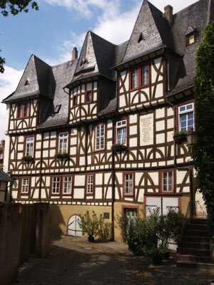 Maison à colombages à Rüdesheim