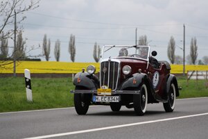 Rallye de voitures anciennes à Binz