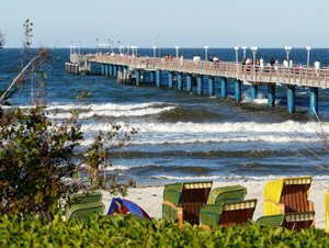 Ponton à Binz