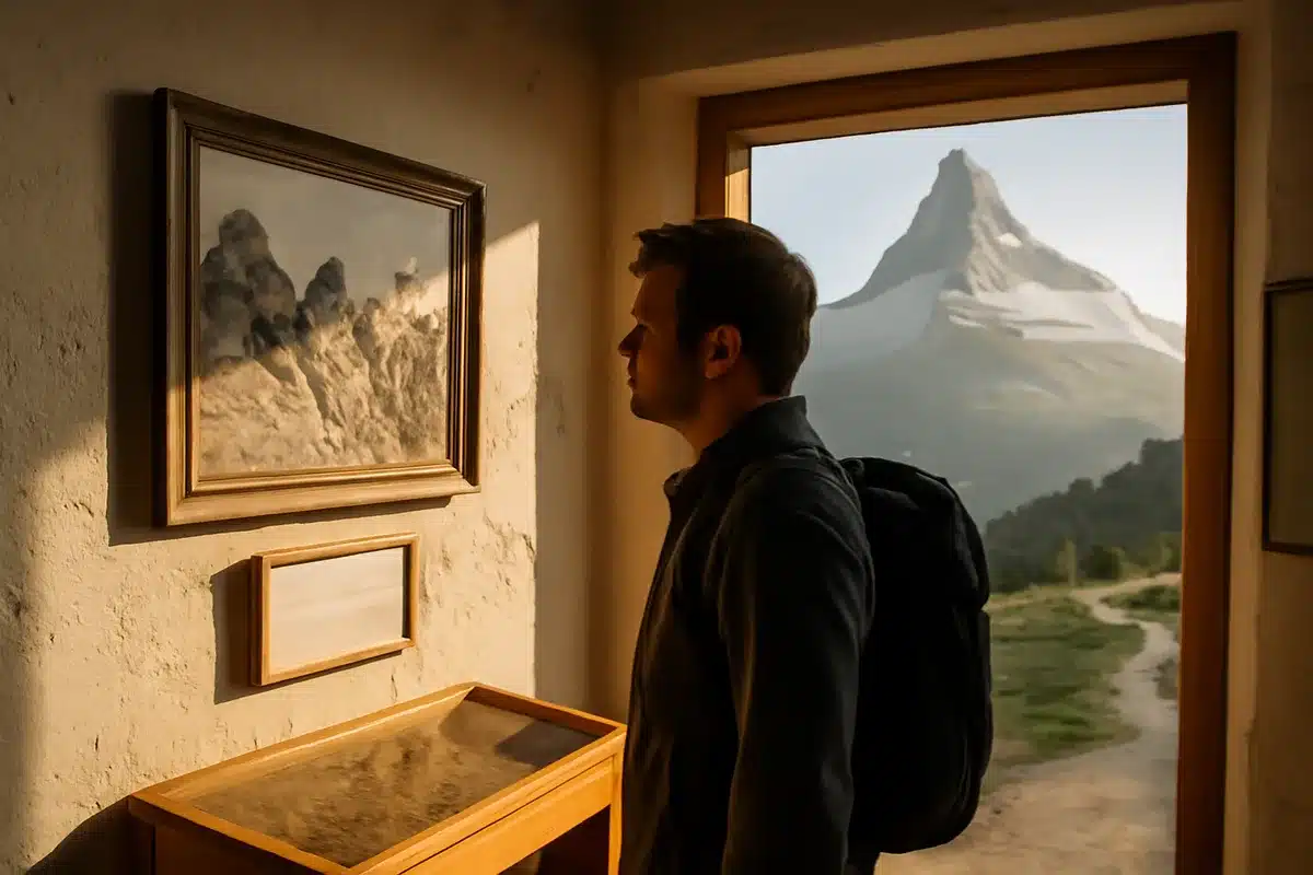 Mont Cervin et histoire de l’alpinisme — La première ascension du Cervin a marqué l’histoire de la montagne. Le récit de cet exploit reste présent dans les musées et les sentiers qui racontent l’épopée des pionniers.