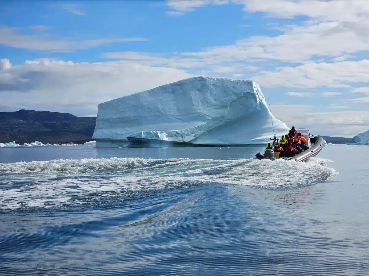 Excursion en bateau pour observer les icebergs au large de Twillingate